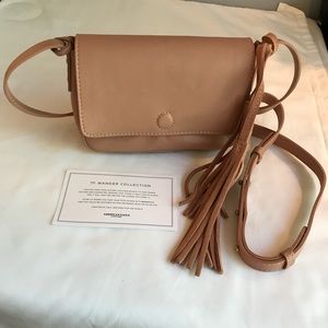 NWT American Eagle Genuine Leather Crossbody Bag
